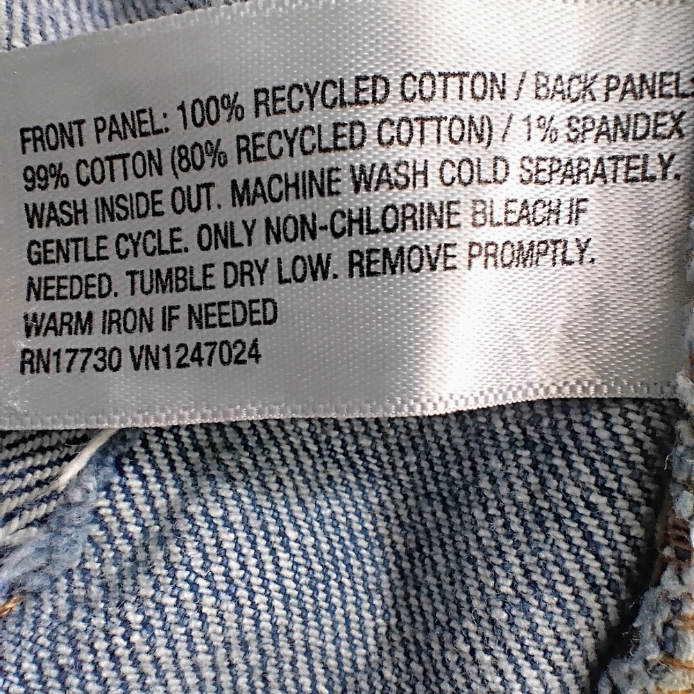 Wild Fable Distressed Denim Straight Leg Jeans Sz 6 - Picture 10 of 15
